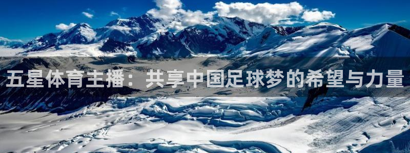 玩球直播安卓下载：五星体育主播：共享中国足球梦的希望与力量